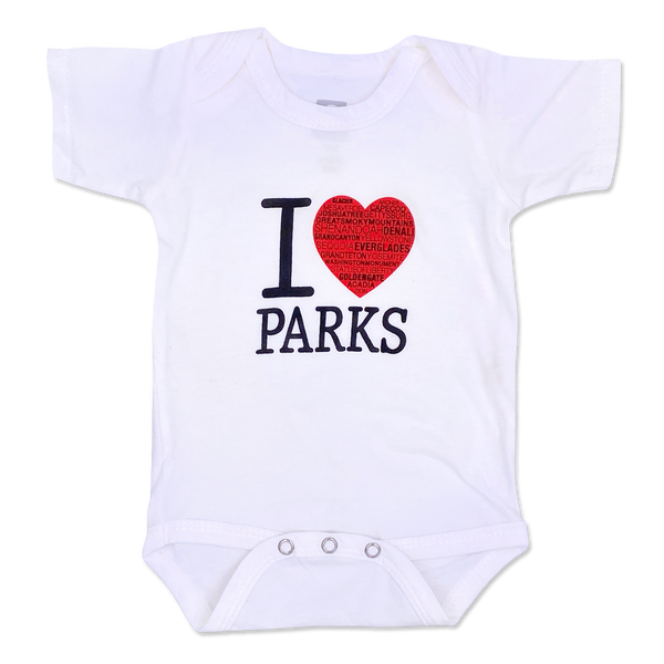 I Heart Parks Onesies