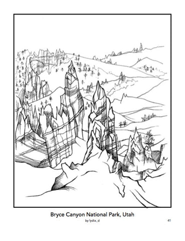 Color Your Park Coloring Book