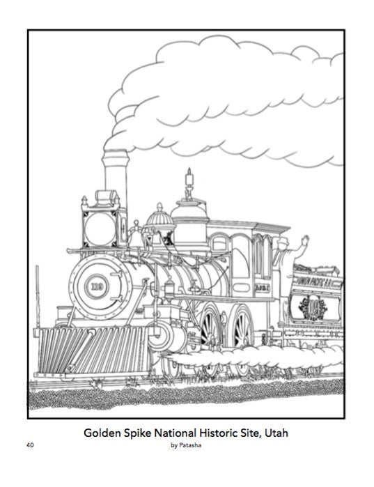 Color Your Park Coloring Book – National Park Foundation