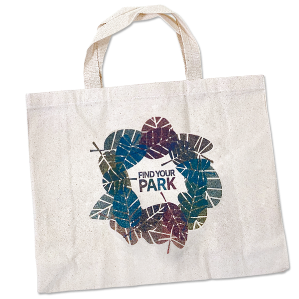 Find Your Park Leaves Tote