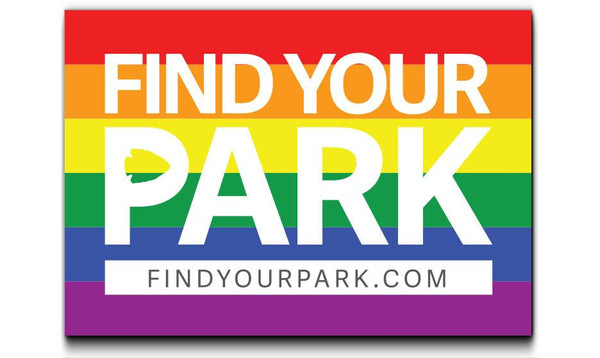 Find Your Park Stonewall Sticker