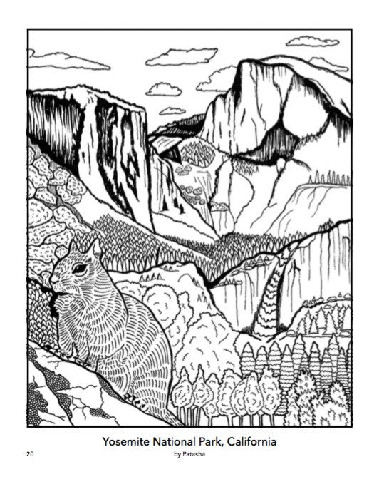 Color Your Park Coloring Book – National Park Foundation